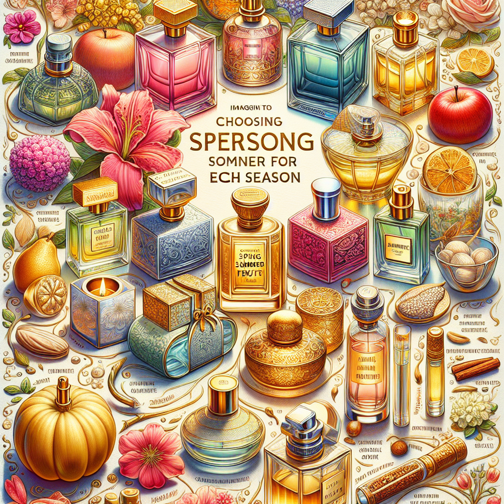 راهنمای جامع انتخاب عطر بر اساس فصل